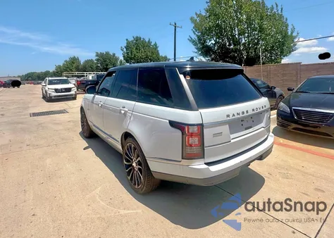2016 Land Rover Range Rover Supercharged z USA, uszkodzony, nr VIN SALGS2EF4GA317214